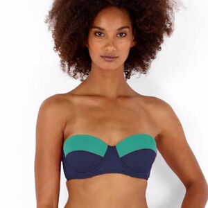 ECHO NEW YORK Colorblock Underwire Top